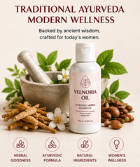 Velnoria Ayurveda Herbal Breast Firming, Contour Enhancing & Daily Wellness Massage Oil – 30ml