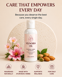 Velnoria Ayurveda Herbal Breast Firming, Contour Enhancing & Daily Wellness Massage Oil – 30ml