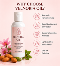 Velnoria Ayurveda Herbal Breast Firming, Contour Enhancing & Daily Wellness Massage Oil – 30ml